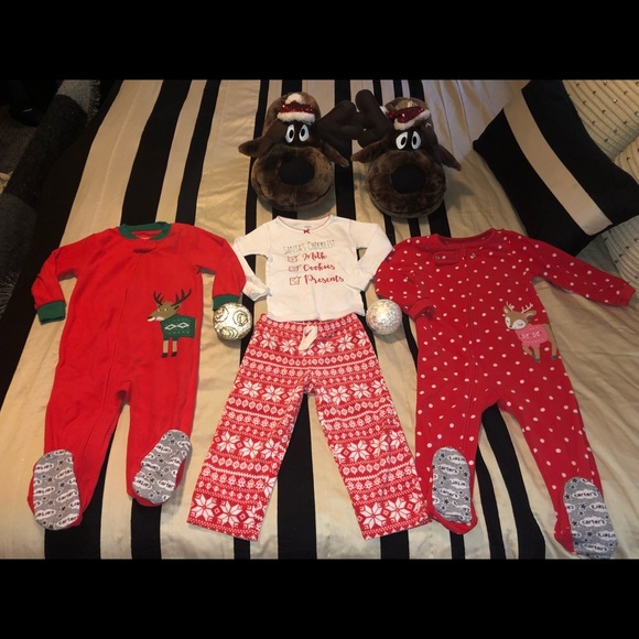 🎄Carter’s toddler Christmas pajamas 2T🎄 - Picture 2 of 6